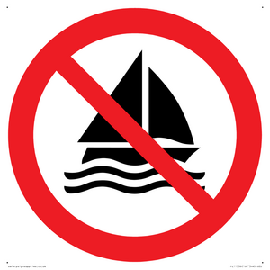 Prohibition: No sailing